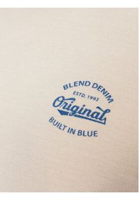 Blend Bluza 20715057 Beżowy Regular Fit. Kolor: beżowy. Materiał: bawełna