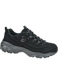skechers - Buty sportowe Sneakersy damskie, D'Lites-Play On. Kolor: czarny. Sport: turystyka piesza