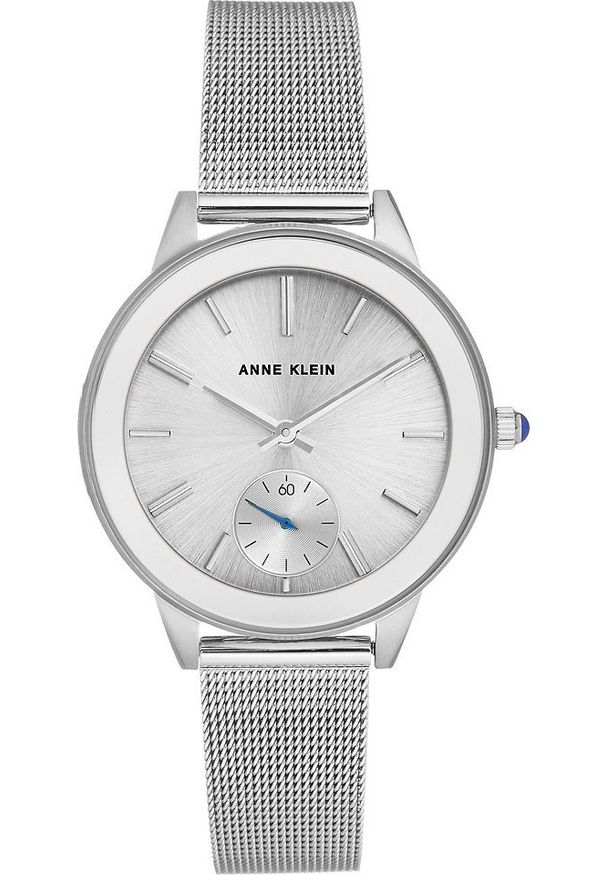 Zegarek Anne Klein Zegarek damski Anne Klein AK-2983SVSV srebrny. Kolor: srebrny