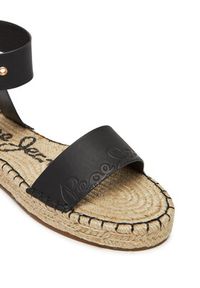 Pepe Jeans Espadryle PLS90681 Czarny. Kolor: czarny. Materiał: skóra #5