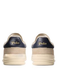 Polo Ralph Lauren Sneakersy 809954903003 Beżowy. Kolor: beżowy. Materiał: zamsz, skóra