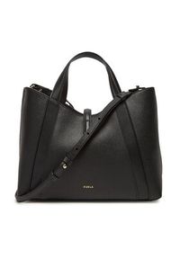 Furla Torebka Goccia S WB01789 BX3353 KH O6000 Czarny. Kolor: czarny. Materiał: skórzane