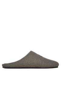 Calvin Klein Kapcie Home Slipper Mule HM0HM01931 Szary. Kolor: szary. Materiał: materiał