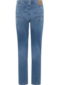 Mustang - Męskie Spodnie Jeansowe MUSTANG Washington Straight Denim Blue 1015286 5000 313. Okazja: na co dzień. Styl: elegancki, klasyczny, casual #4