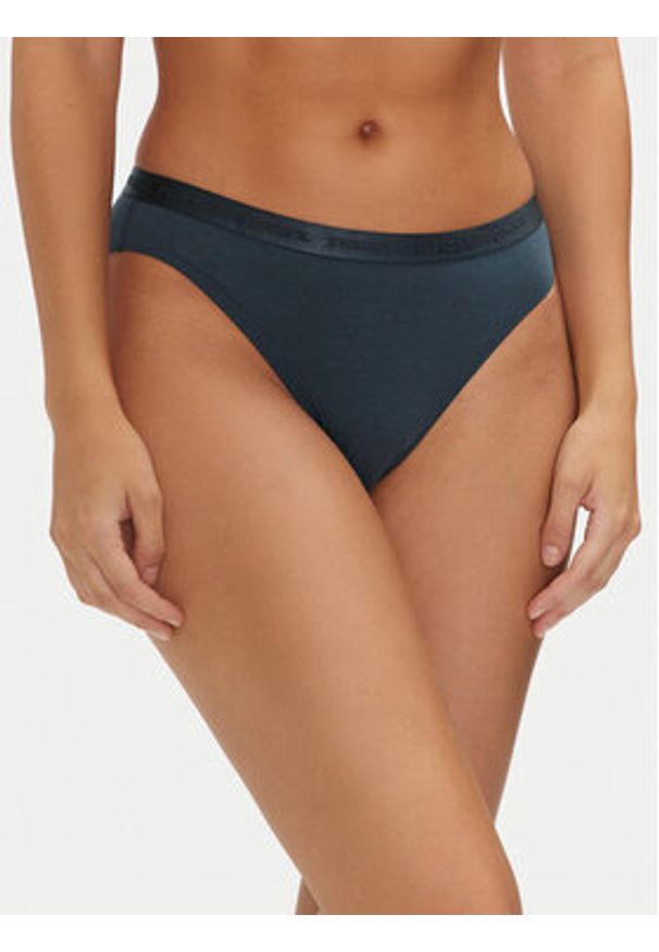 TOMMY HILFIGER - Tommy Hilfiger Komplet 3 par fig klasycznych UW0UW04329 Kolorowy. Materiał: bawełna. Wzór: kolorowy
