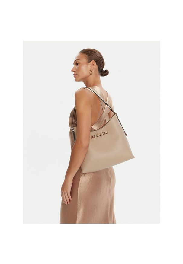 Torebka Guess. Kolor: beżowy