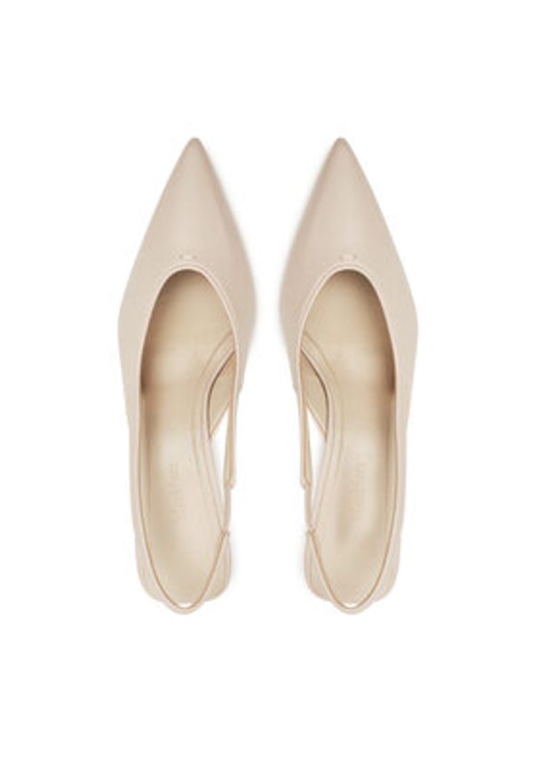 Max Mara Sandały 2514521052600 Szary. Kolor: szary. Materiał: skóra