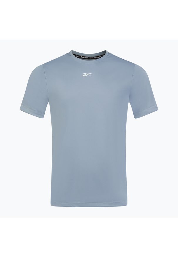Reebok Fitness - Koszulka Reebok Id Train Tech Tee. Kolor: niebieski. Sport: fitness