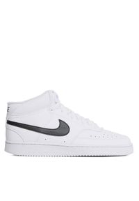 Nike Sneakersy Court Vision Mid Nn DN3577 101 Biały. Kolor: biały. Materiał: skóra. Model: Nike Court #1