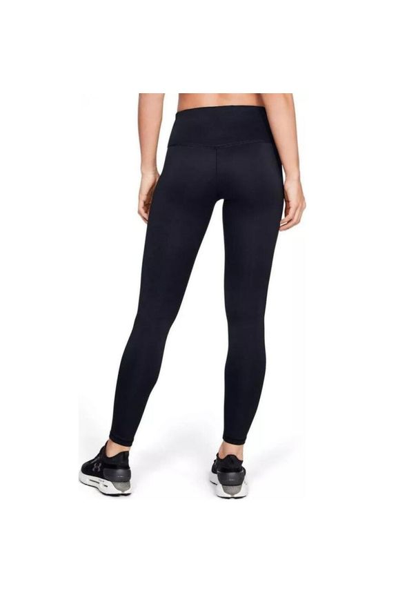 Legginsy damskie Under Armour Coldgear sportowe treningowe. Kolor: czarny. Materiał: elastan, poliester. Sport: fitness