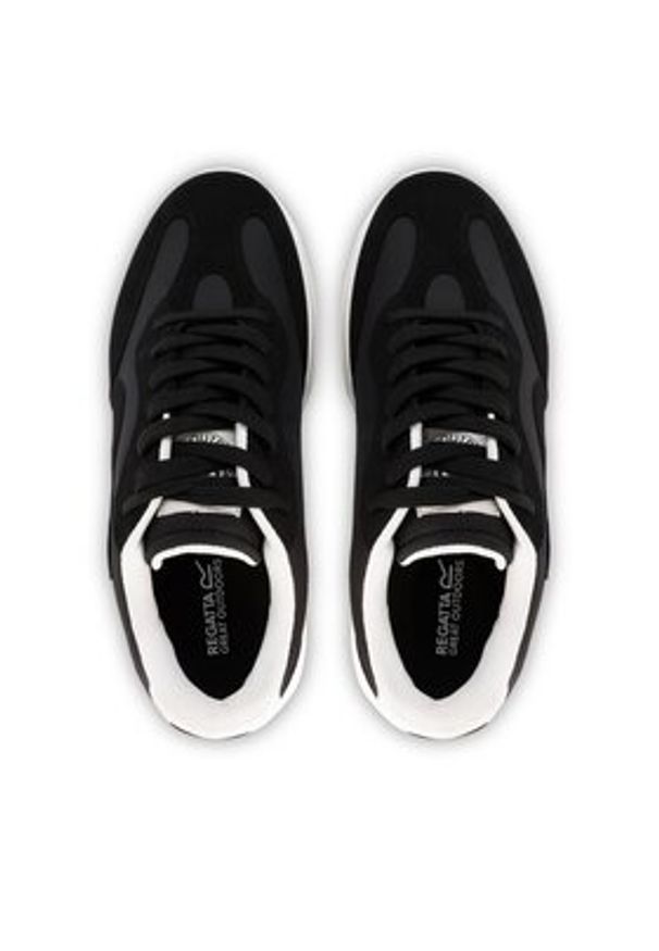 Regatta Sneakersy Marine Retro RMF825 Czarny. Kolor: czarny. Materiał: materiał