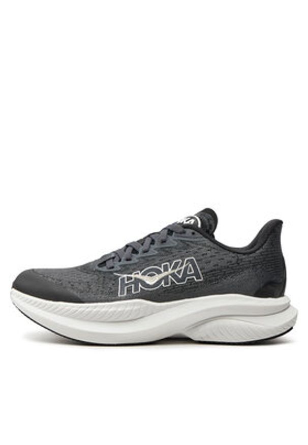 HOKA - Hoka Buty do biegania Mach 6 1147553 Czarny. Kolor: czarny. Materiał: materiał
