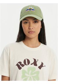 Roxy Czapka z daszkiem ERGHA03352 Zielony. Kolor: zielony. Materiał: bawełna #4