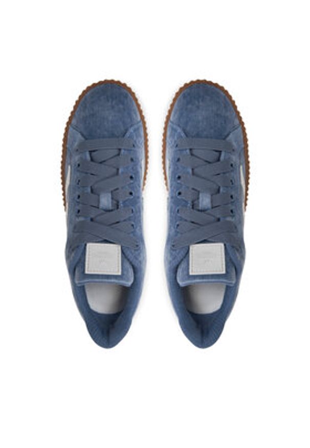 Weekend Max Mara Sneakersy 2515761094600 Niebieski. Kolor: niebieski. Materiał: skóra, zamsz