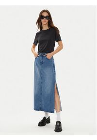 Pieces T-Shirt Anora 17148789 Czarny Regular Fit. Kolor: czarny. Materiał: syntetyk #6