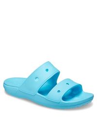 Crocs Klapki Classic Sandal 206761 Błękitny. Kolor: niebieski