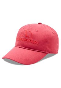 LA SPORTIVA - La Sportiva Czapka z daszkiem Hike Cap Y31323323 Czerwony. Kolor: czerwony. Materiał: materiał, bawełna #1