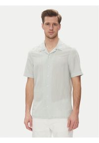 Calvin Klein Koszula K10K114197 Szary Regular Fit. Kolor: szary. Materiał: bawełna