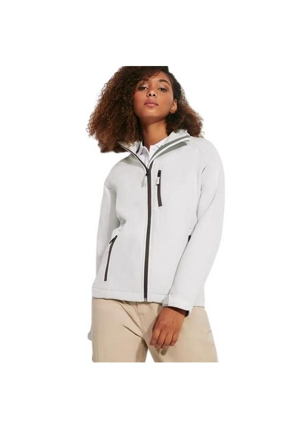 ROLY - Kurtka Damska Antartida Soft Shell. Kolor: brązowy. Sport: turystyka piesza