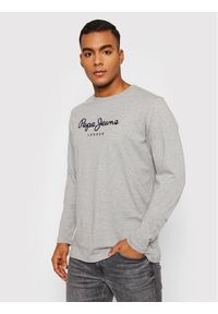 Pepe Jeans Longsleeve Eggo PM508209 Szary Regular Fit. Kolor: szary. Materiał: bawełna. Długość rękawa: długi rękaw