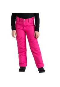 DARE 2B - Spodnie narciarskie dla dzieci Dare2Be Molive z szelkami. Kolor: różowy. Materiał: poliester. Sezon: zima. Sport: narciarstwo #1