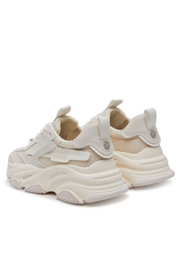 Steve Madden Sneakersy Possession-E SM19000033 Écru. Kolor: kremowy. Materiał: materiał