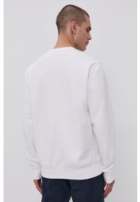 Tommy Jeans Bluza męska kolor biały z aplikacją. Okazja: na co dzień. Kolor: biały. Materiał: bawełna. Wzór: aplikacja. Styl: casual #5
