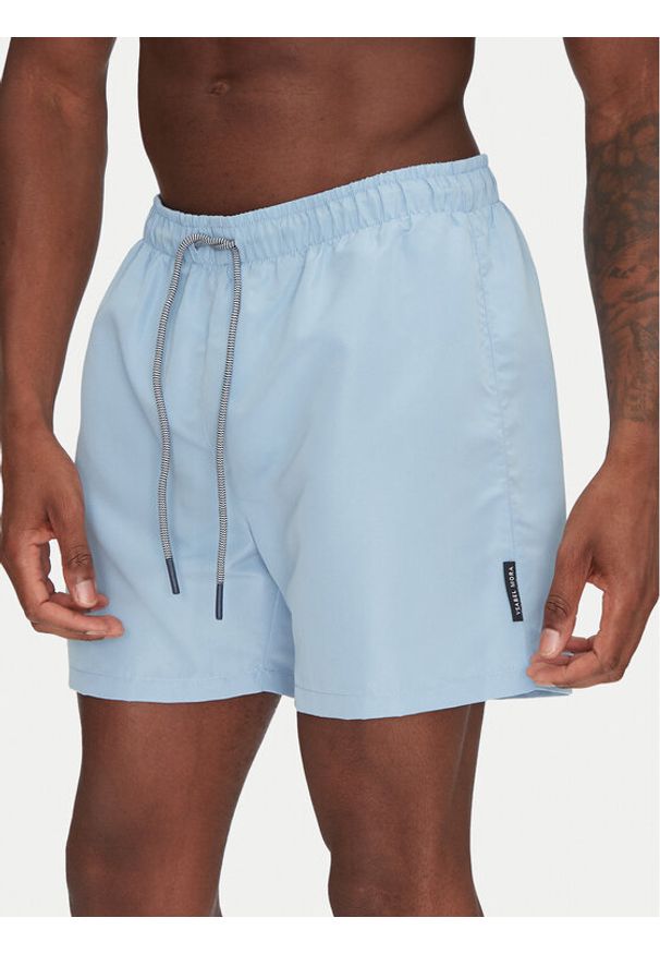 YSABEL MORA - Ysabel Mora Szorty kąpielowe 90379 Błękitny Regular Fit. Kolor: niebieski. Materiał: syntetyk