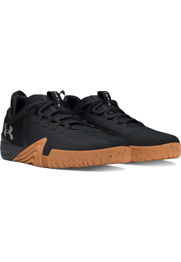 Buty do chodzenia damskie Under Armour Tribase Reign 6. Zapięcie: sznurówki. Kolor: czarny, szary, wielokolorowy. Materiał: materiał, tkanina, syntetyk. Szerokość cholewki: normalna. Sport: turystyka piesza