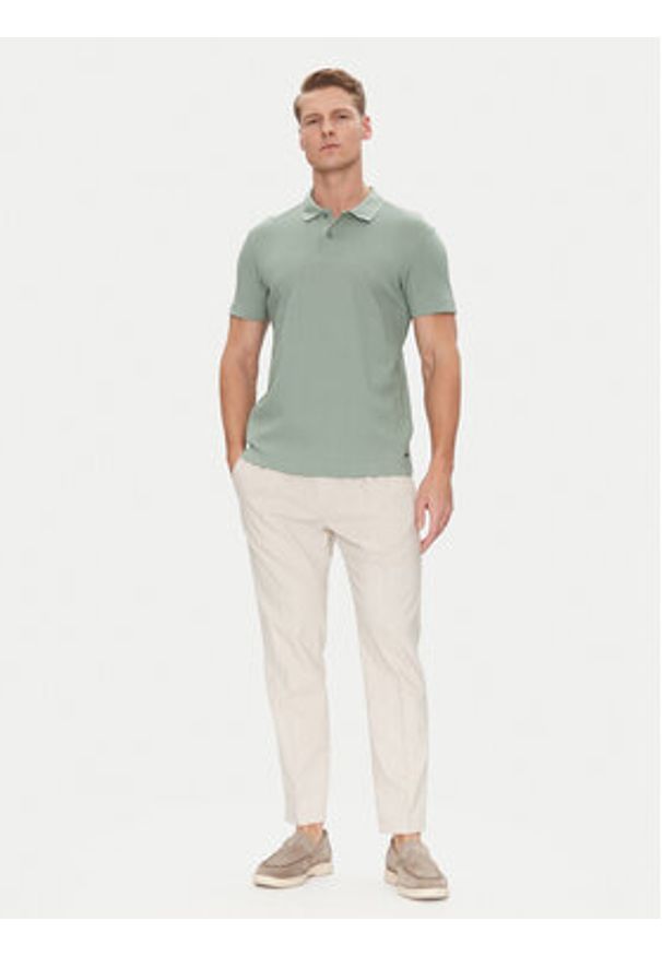JOOP! Polo 17 JJ-05Bradley 30044673 Zielony Modern Fit. Typ kołnierza: polo. Kolor: zielony. Materiał: bawełna
