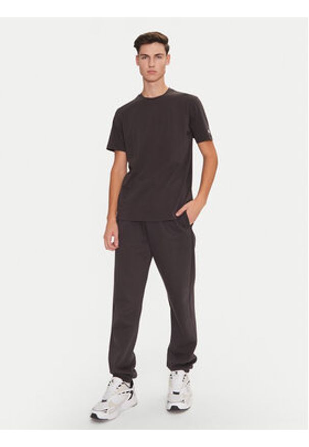 Champion T-Shirt 220425 Szary Regular Fit. Kolor: szary. Materiał: bawełna