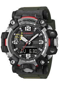 G-Shock - Zegarek Męski G-SHOCK Mudmaster Carbon Core Guard GWG-2000-1A3ER. Rodzaj zegarka: analogowe
