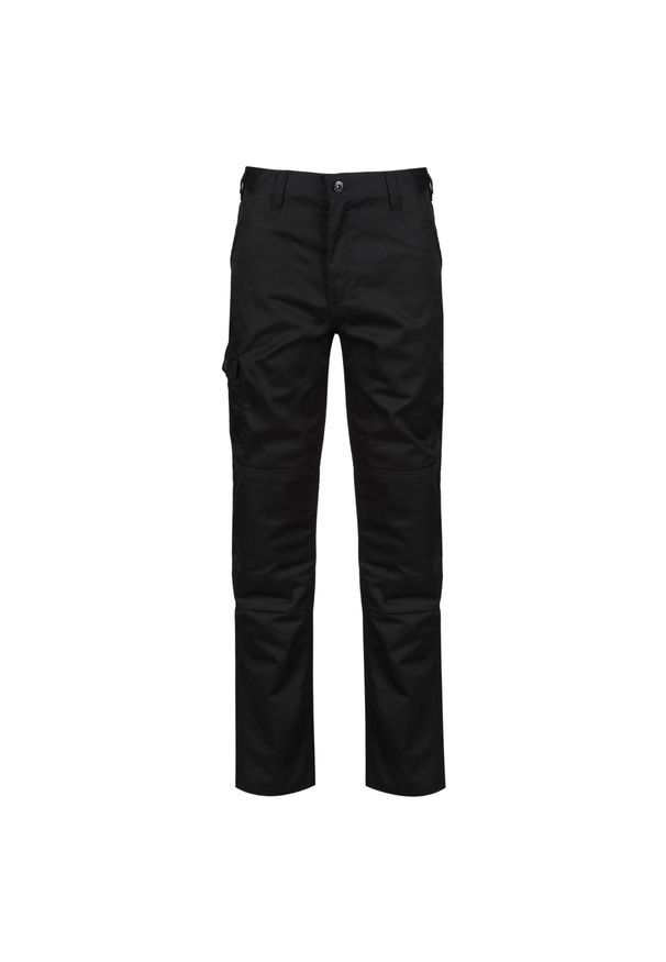 Regatta - Spodnie Męskie Cargo Wodoodporne. Kolor: czarny. Sezon: lato. Sport: turystyka piesza