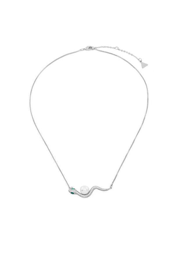 Aldo Naszyjnik Serpente 14088356 Srebrny. Materiał: metalowe. Kolor: srebrny