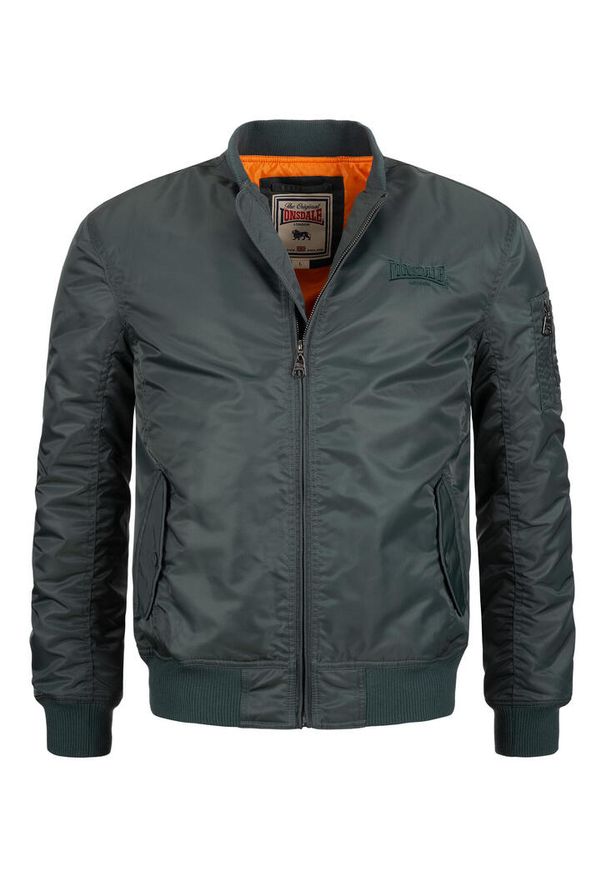 Kurtka puchowa Lonsdale Poolstock. Kolor: zielony. Materiał: puch. Sport: turystyka piesza