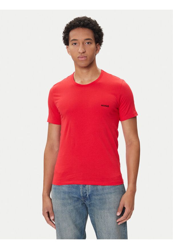 Hugo - HUGO Komplet 3 t-shirtów 50532811 Kolorowy Regular Fit. Materiał: bawełna. Wzór: kolorowy