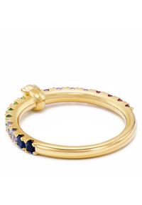 Tous - TOUS Pierścionek 1004564012 Złoty. Materiał: metalowe. Kolor: złoty #3