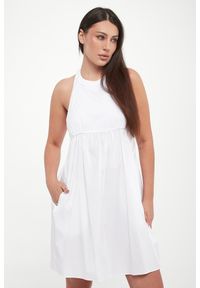 Max Mara Beachwear - Sukienka mini Pantera MAX MARA BEACHWEAR. Wzór: motyw zwierzęcy. Długość: mini #4