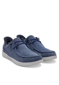 skechers - Skechers Mokasyny Melson-Coronado 210959/DEN Granatowy. Kolor: niebieski. Materiał: materiał #5