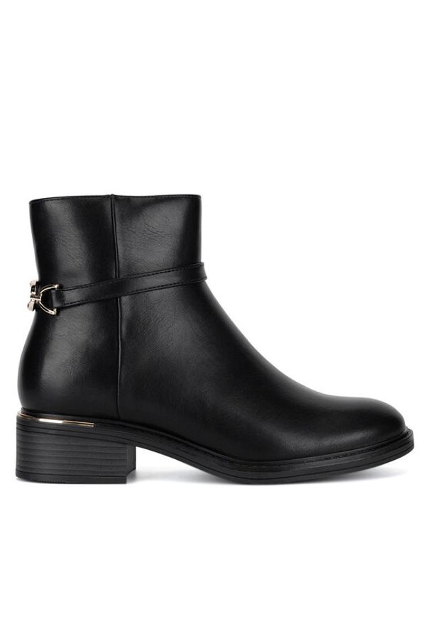 Clara Barson Botki WYL3937-3 Czarny. Kolor: czarny. Materiał: materiał