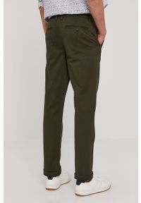 Selected Homme Spodnie męskie kolor zielony. Kolor: zielony. Materiał: tkanina. Wzór: gładki #2