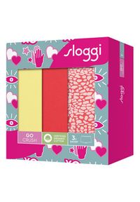 Sloggi Komplet 3 par bokserek Go Crush 10219652 Kolorowy. Materiał: bawełna. Wzór: kolorowy #4