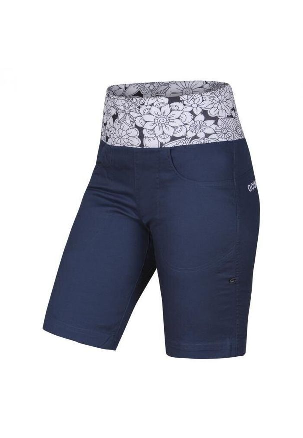 OCUN - Spodenki wspinaczkowe damskie Ocun Sansa Shorts. Kolor: niebieski