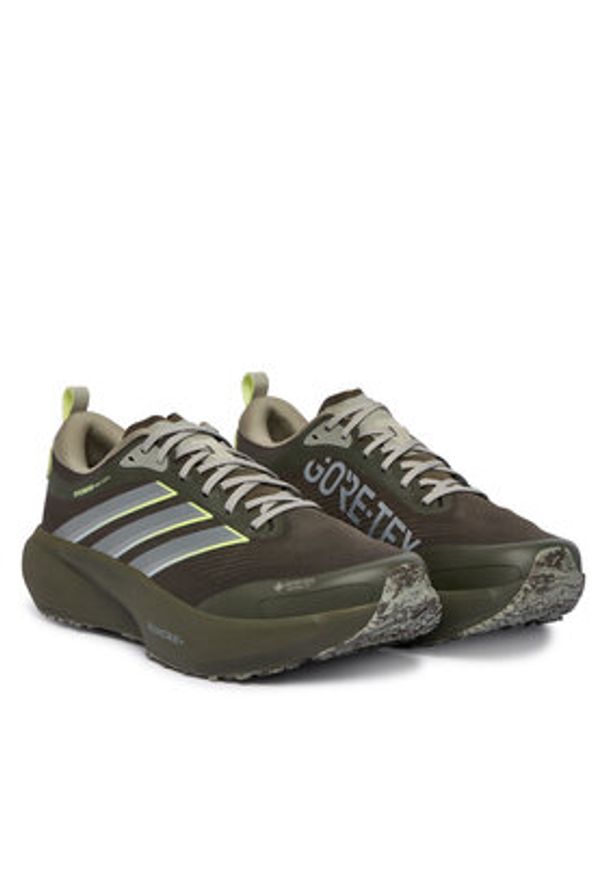 Adidas - adidas Buty do biegania Supernova Rise 3 Gtx Running Shoes IH4655 Zielony. Kolor: zielony. Materiał: materiał. Sport: bieganie
