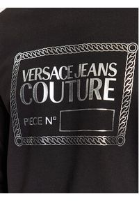Versace Jeans Couture Bluza 75GAIT11 Czarny Regular Fit. Kolor: czarny. Materiał: bawełna