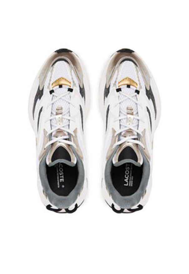 Lacoste Sneakersy L003 Neo Shot 7-50SMA0116 Biały. Kolor: biały. Materiał: materiał