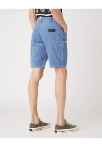 Wrangler - SPODENKI MĘSKIE WRANGLER CORDUROY SHORTS COPEN BLUE W14TZNX31