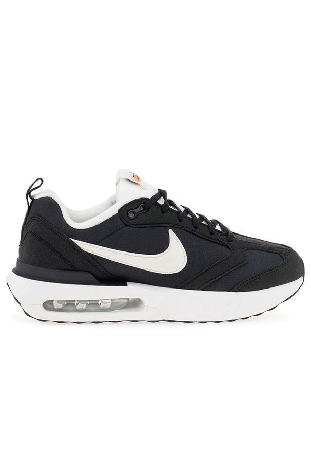 Buty Nike Air Max Dawn DH3157-002 - czarne. Kolor: czarny. Materiał: zamsz, syntetyk, tkanina. Szerokość cholewki: normalna. Sezon: lato. Model: Nike Air Max