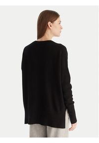 Kontatto Sweter 3M0842C Czarny Relaxed Fit. Kolor: czarny. Materiał: syntetyk, wiskoza #2