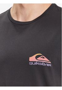 Quiksilver T-Shirt Pas Time Paradise EQYZT07252 Czarny Regular Fit. Kolor: czarny. Materiał: bawełna #4